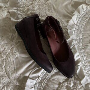 Dansko Shaylee Wedge Waterproof Leather Heels